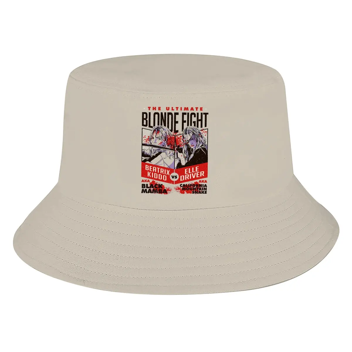 The Utimate Blonde Fight Bucket Hat Movie Kill Bill Fisherman Hat Male Hawaii Spring Hats Men Casual Panama Hat Hip Hop Bucket
The Utimate Blonde Fight Bucket Hat Movie Kill Bill Fisherman Hat Male Hawaii Spring Hats Men Casual Panama Hat Hip Hop Bucket