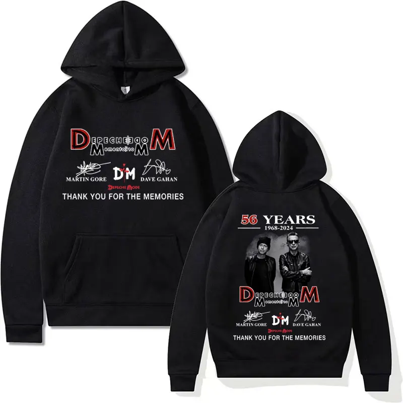 

Мужская толстовка с капюшоном Depeche Cool Mode Band 43 Years Memento Mori Tour 2023, свитшот с длинным рукавом, винтажные толстовки в стиле хип-хоп, уличная одежда