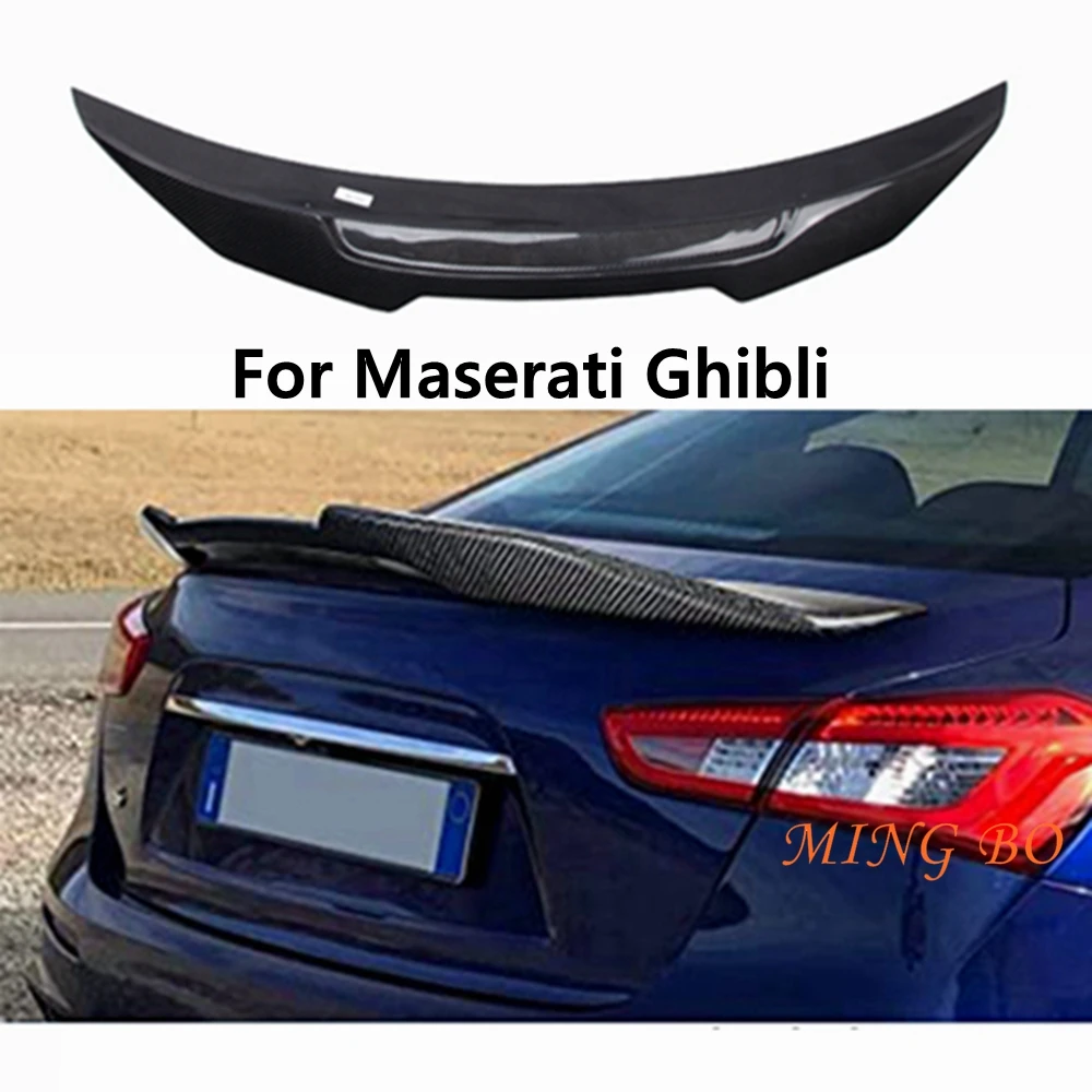 For Maserati Ghibli PSM Style Carbon fiber Rear Spoiler Trunk wing 2013 2014 2015 2016 2017 2018 2019 -2023 FRP Forged carbon
For Maserati Ghibli PSM Style Carbon fiber Rear Spoiler Trunk wing 2013 2014 2015 2016 2017 2018 2019 -2023 FRP Forged carbon