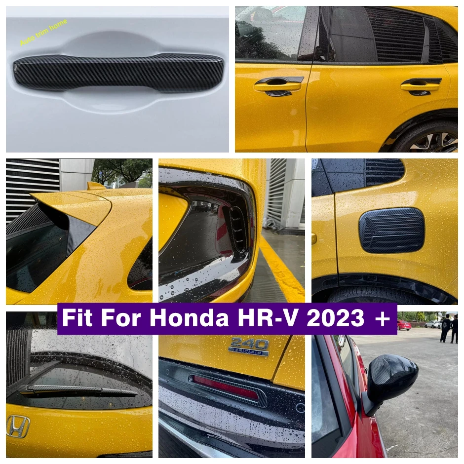 Carbon Fiber Exterior Accessories Front Rear Fog Lights Door Handle Bowl Oil Rearview Mirror Cover Trim For Honda HR-V HRV 2023
Carbon Fiber Exterior Accessories Front Rear Fog Lights Door Handle Bowl Oil Rearview Mirror Cover Trim For Honda HR-V HRV 2023