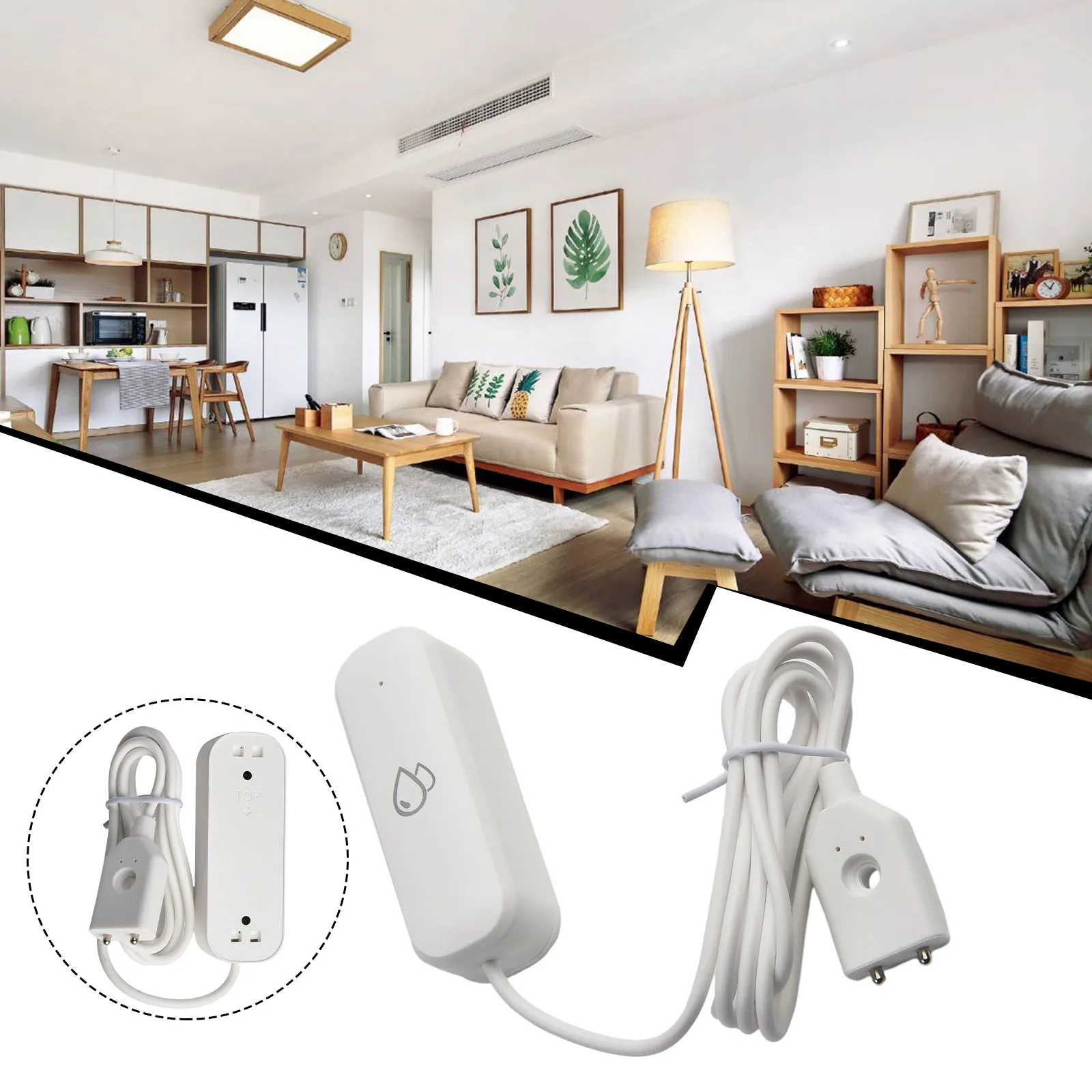 1/4Pcs Water Immersion Sensor 91 * 38 * 22mm Tuya Smart Home Wifi Water Leakage Immersion Sensor Detector APP Alarm Timing
1/4Pcs Water Immersion Sensor 91 * 38 * 22mm Tuya Smart Home Wifi Water Leakage Immersion Sensor Detector APP Alarm Timing