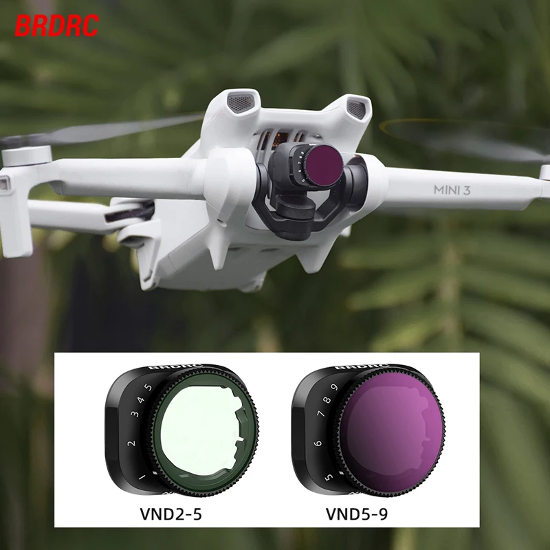 Фильтр brдрк ND для DJI Mini 3/Mini 3 Pro, оптическое стекло с многослойным покрытием HD, фотоэлемент (2-5 упоров) и фотоэлемент (5-9 упоров), аксессуар
Фильтр brдрк ND для DJI Mini 3/Mini 3 Pro, оптическое стекло с многослойным покрытием HD, фотоэлемент (2-5 упоров) и фотоэлемент (5-9 упоров), аксессуар