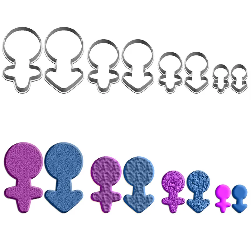 Four Specifications Cartoon Human Image Gender Markers,Plastic Molds,Cake Fondant Tools,Cookie Sushi and Fruits Cutters 
Four Specifications Cartoon Human Image Gender Markers,Plastic Molds,Cake Fondant Tools,Cookie Sushi and Fruits Cutters