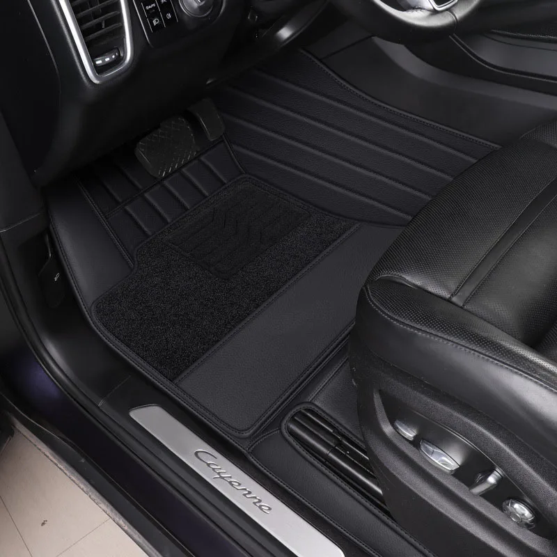 

Genuine leather Custom car floor mats For volvo all model c30 c70 s40 s60 s60l s80 s80l v40 v60 xc60 xc90 Foot Mat