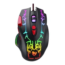 8D Key Gaming Mouse Programmable Crack LED Lighted Gaming Wired Gaming Mouse USB Computer Mouse Gaming Console for PC Laptop
8D Key Gaming Mouse Programmable Crack LED Lighted Gaming Wired Gaming Mouse USB Computer Mouse Gaming Console for PC Laptop