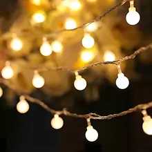 SIMMIS Globe String Lights, 32.8 Feet 80 Led Fairy String Lights Plug in, 8 Modes with Remote Mini Globe Lights for Indoor
SIMMIS Globe String Lights, 32.8 Feet 80 Led Fairy String Lights Plug in, 8 Modes with Remote Mini Globe Lights for Indoor