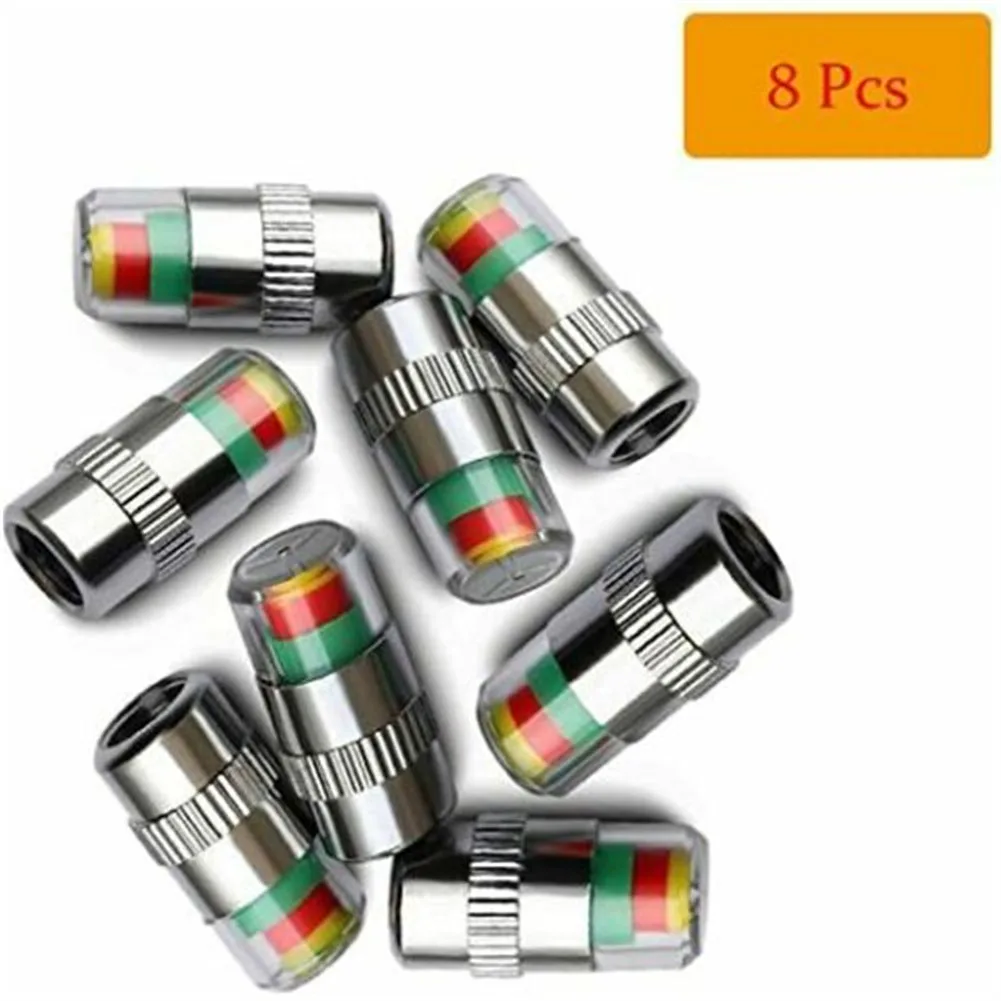 8pcs Car Tire Pressure Indicate Tire-Pressure Gauge Indicate ForAlert Monitor Valve Cap Sensor External Valve Detec
8pcs Car Tire Pressure Indicate Tire-Pressure Gauge Indicate ForAlert Monitor Valve Cap Sensor External Valve Detec