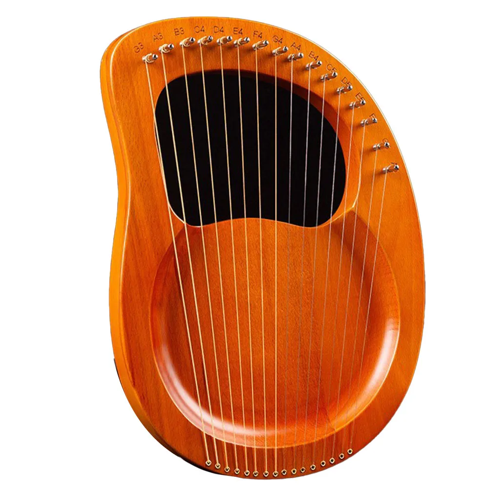 Gifts Mahogany 19 String Harp Lyre With Tune Wrench Spare Strings 2 Random Picks Wooden Musical Instrument With Tuning Wrench
Gifts Mahogany 19 String Harp Lyre With Tune Wrench Spare Strings 2 Random Picks Wooden Musical Instrument With Tuning Wrench