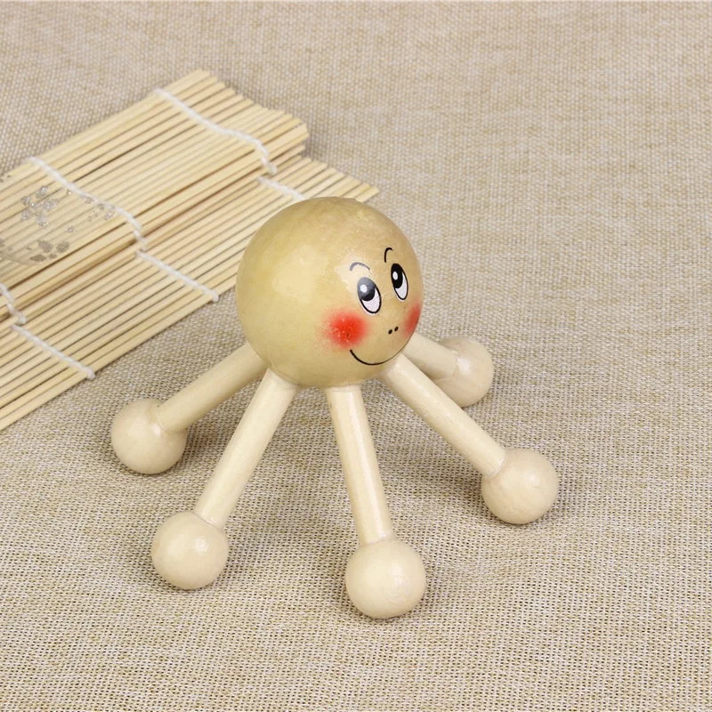 Wooden Hexagonal Acupoint Pen Massager Six-legged Smiling Face Multi-function Whole Body Acupoint Dredging Meridian Massage
Wooden Hexagonal Acupoint Pen Massager Six-legged Smiling Face Multi-function Whole Body Acupoint Dredging Meridian Massage