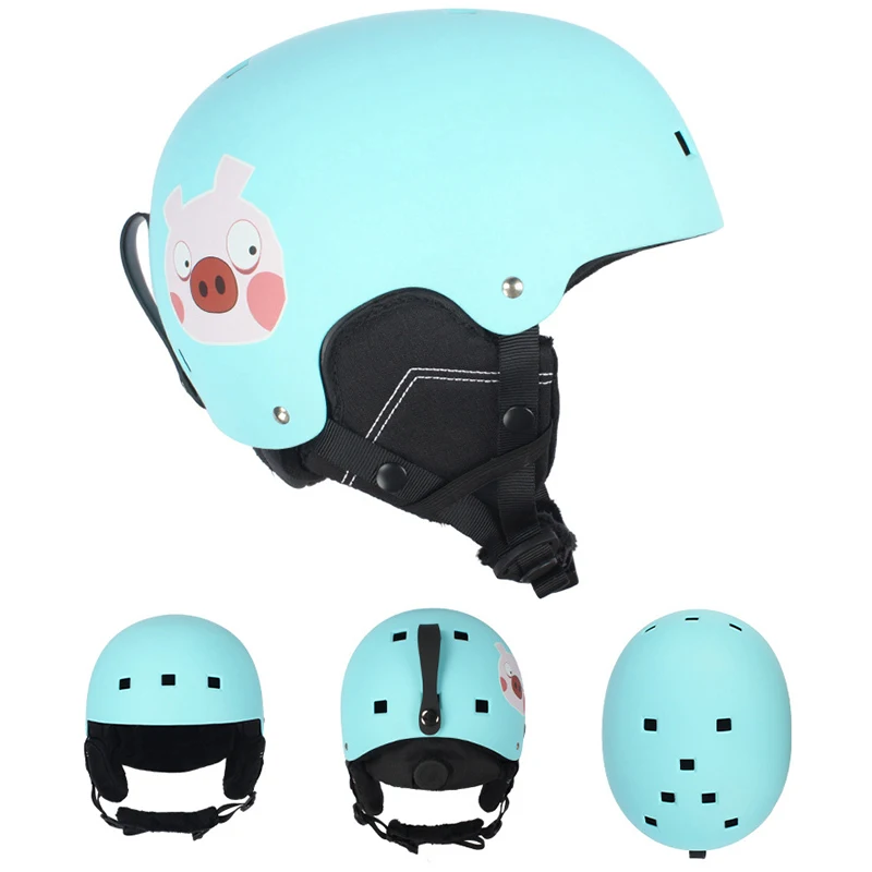 

2023 Winter Sport Kids Boy Girls Snowboard Removable Children Helmet Mountain Thermal Motorcycle Skiing Helmets EPS + ABS