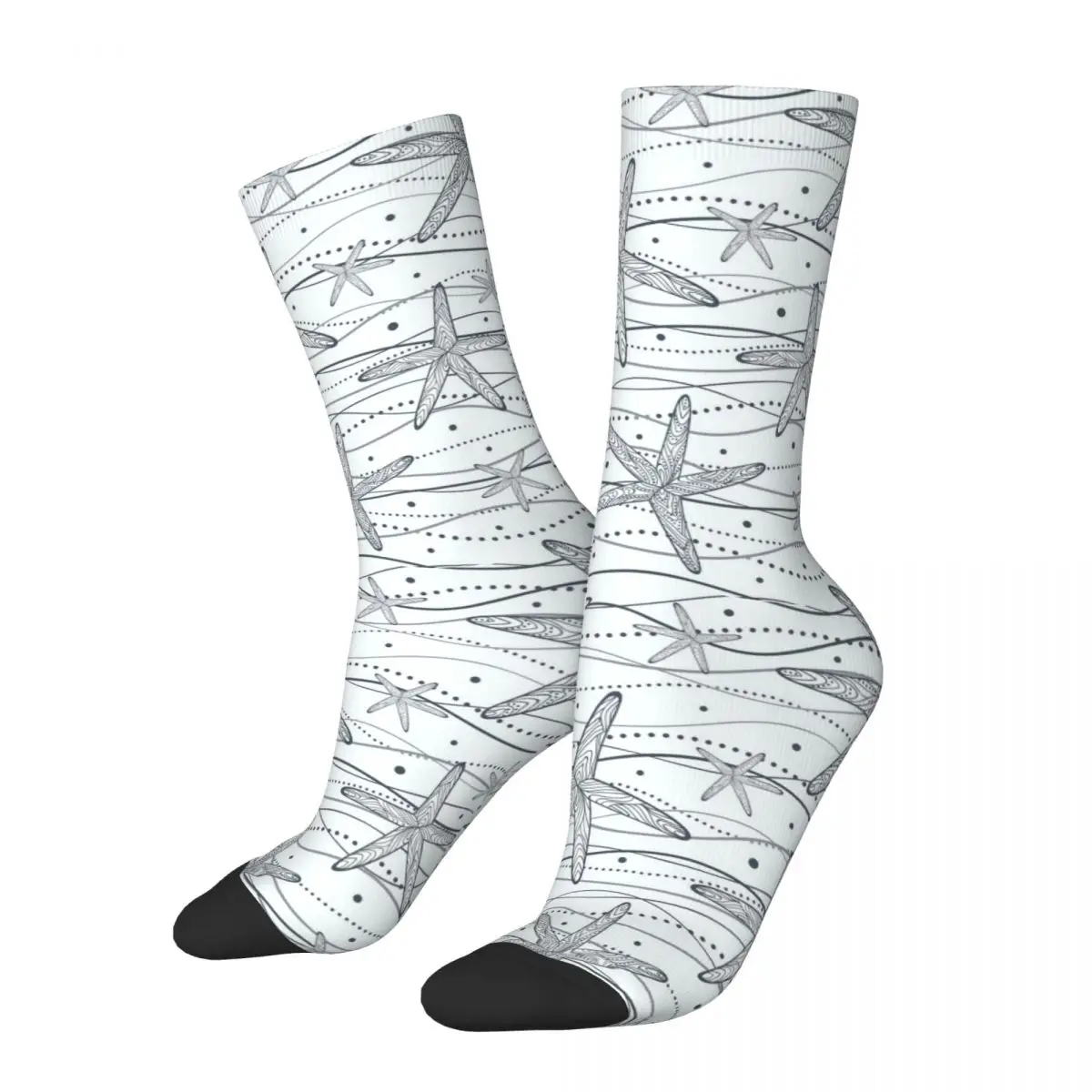 Autumn Winter Funny Women Men Shells Pattern Socks Ocean Beach Sweat Absorbing Soccer Socks
Autumn Winter Funny Women Men Shells Pattern Socks Ocean Beach Sweat Absorbing Soccer Socks