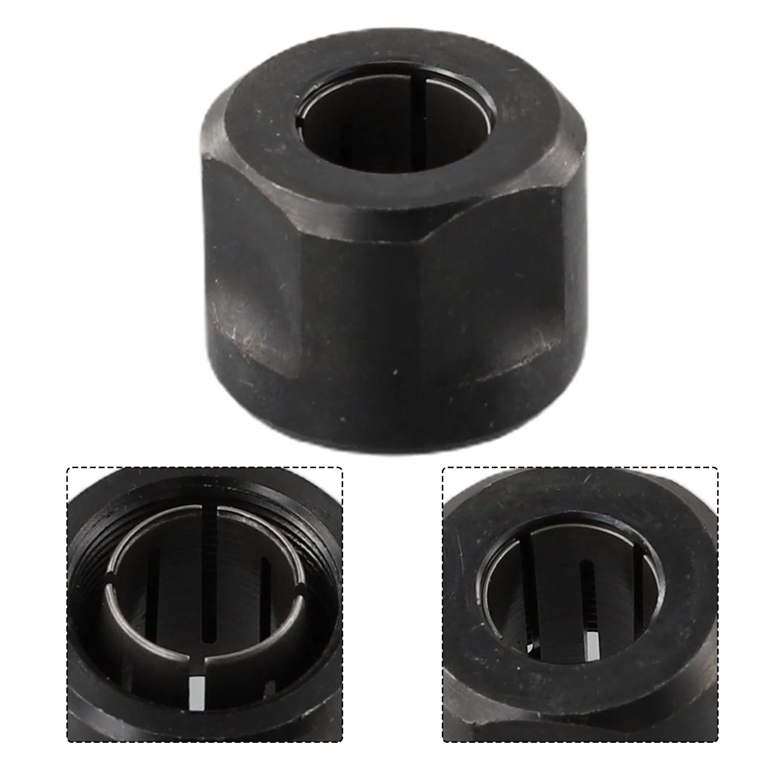 Nut Plunge Router Collet Nut High Quality Metal 1/2 Inch 21*27mm Black Engraving Trimming Machine New Practical Nut
Nut Plunge Router Collet Nut High Quality Metal 1/2 Inch 21*27mm Black Engraving Trimming Machine New Practical Nut