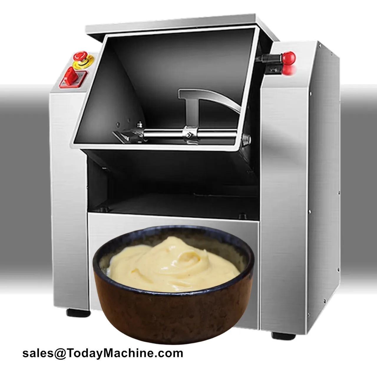 

Flour Herb Powder Ribbon Blender Spiral Dough Mixing Machine
