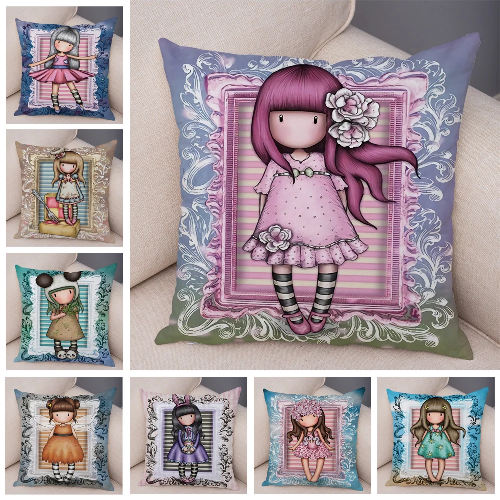 Soft Plush Cute Cartoon Little Girl Pillowcase Decor Lovely Children Cushion Cover for Sofa Home Both Sides Throw Pillow Case
Soft Plush Cute Cartoon Little Girl Pillowcase Decor Lovely Children Cushion Cover for Sofa Home Both Sides Throw Pillow Case