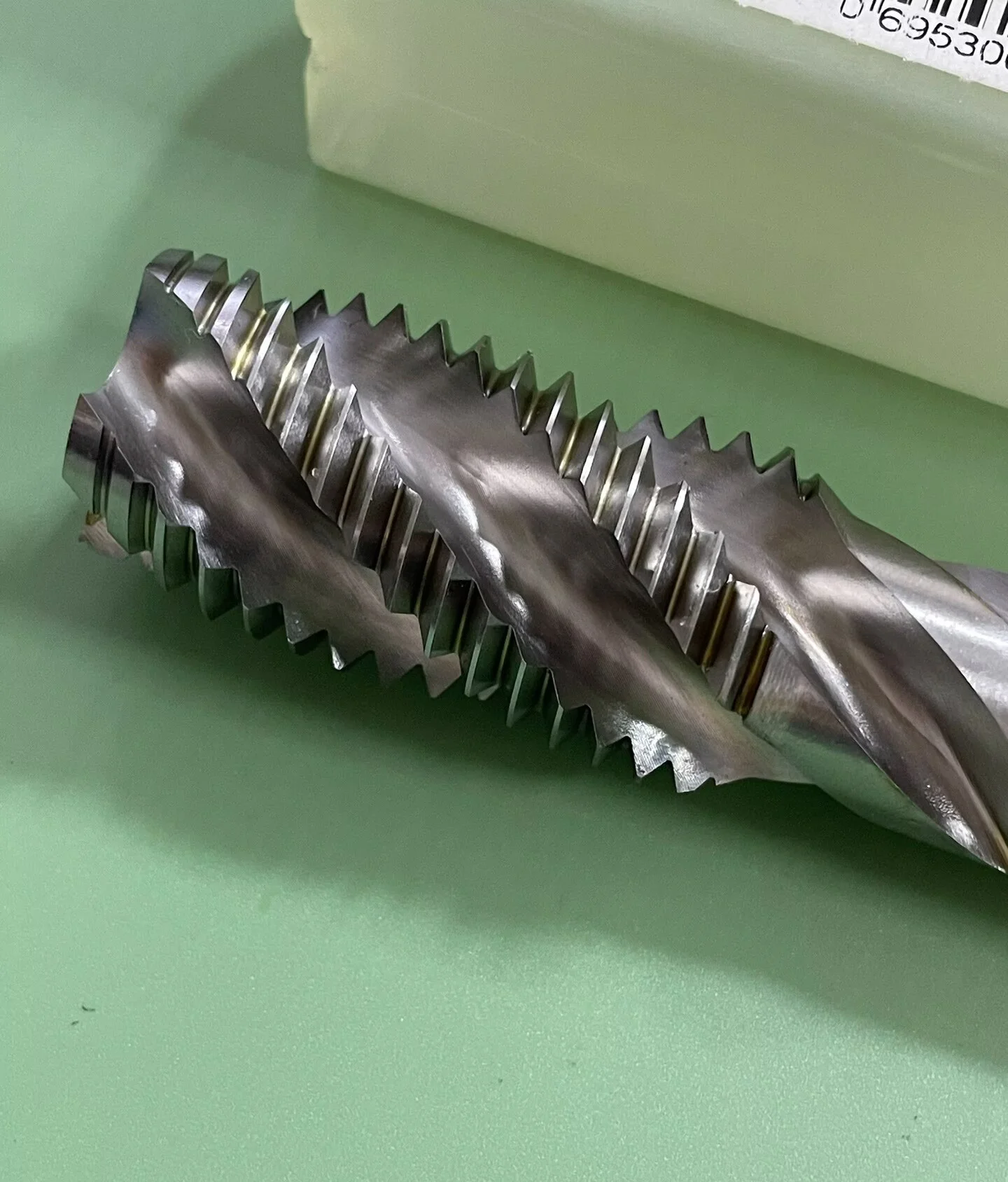 SP 1-8UNC S3 HSS-E Germany Screw Tap UNC1-8 Unified Coarse Threads SPIRAL POINT TAPS for MULTI-PURPOSE
SP 1-8UNC S3 HSS-E Germany Screw Tap UNC1-8 Unified Coarse Threads SPIRAL POINT TAPS for MULTI-PURPOSE