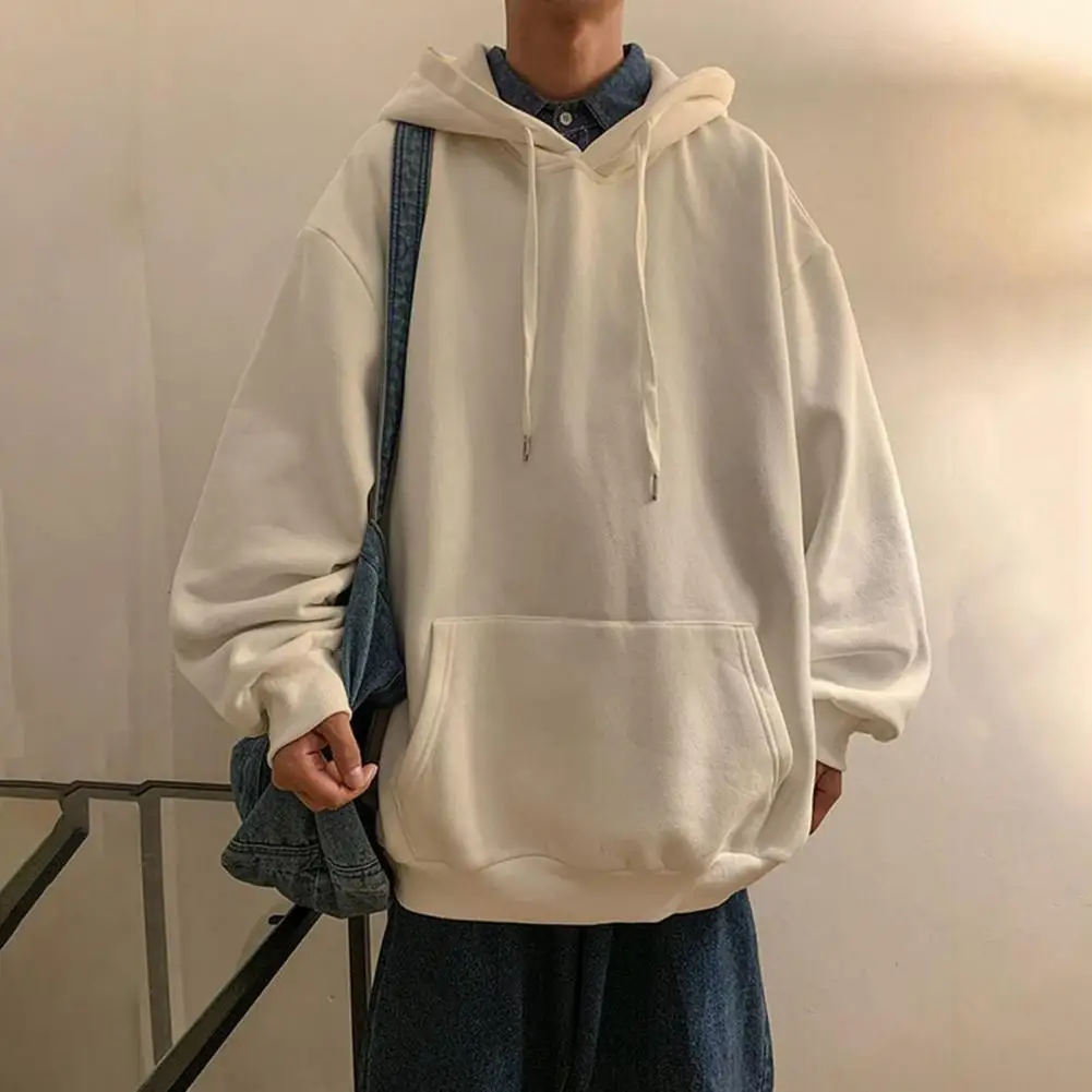 Streetwear Hoodie Stylish Men's Winter Hoodie Loose Fit Soft Warm Pullover with Big Patch Pocket Elastic Cuff Plus Size
Streetwear Hoodie Stylish Men's Winter Hoodie Loose Fit Soft Warm Pullover with Big Patch Pocket Elastic Cuff Plus Size