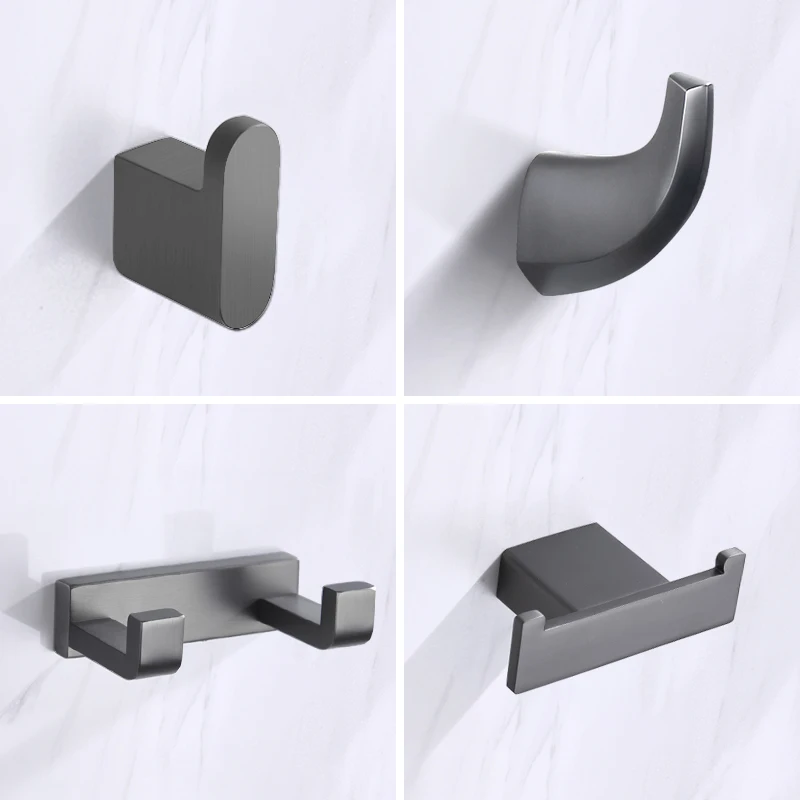 Zinc Alloy Grey Robe Hook Wall Hook Towel Hook For Bathroom Coat Self Punch Rustproof Hook Hanger For Kitchen Hardware
Zinc Alloy Grey Robe Hook Wall Hook Towel Hook For Bathroom Coat Self Punch Rustproof Hook Hanger For Kitchen Hardware