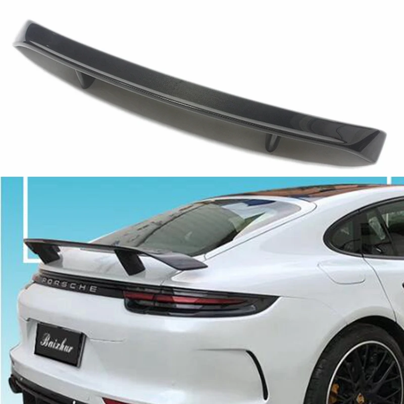 

Car Styling For Porsche Panamera 971 2017-2019 Rear Wing Carbon Fiber Rear Trunk Spoiler Wing