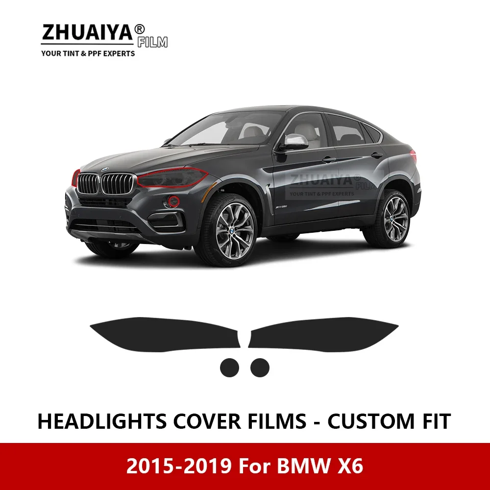 Для BMW X6 2015-2019 Автомобильная внешняя фара против царапин PPF предварительно отрезанная Защитная пленка для ремонта автомобильные наклейки аксессуары
Для BMW X6 2015-2019 Автомобильная внешняя фара против царапин PPF предварительно отрезанная Защитная пленка для ремонта автомобильные наклейки аксессуары