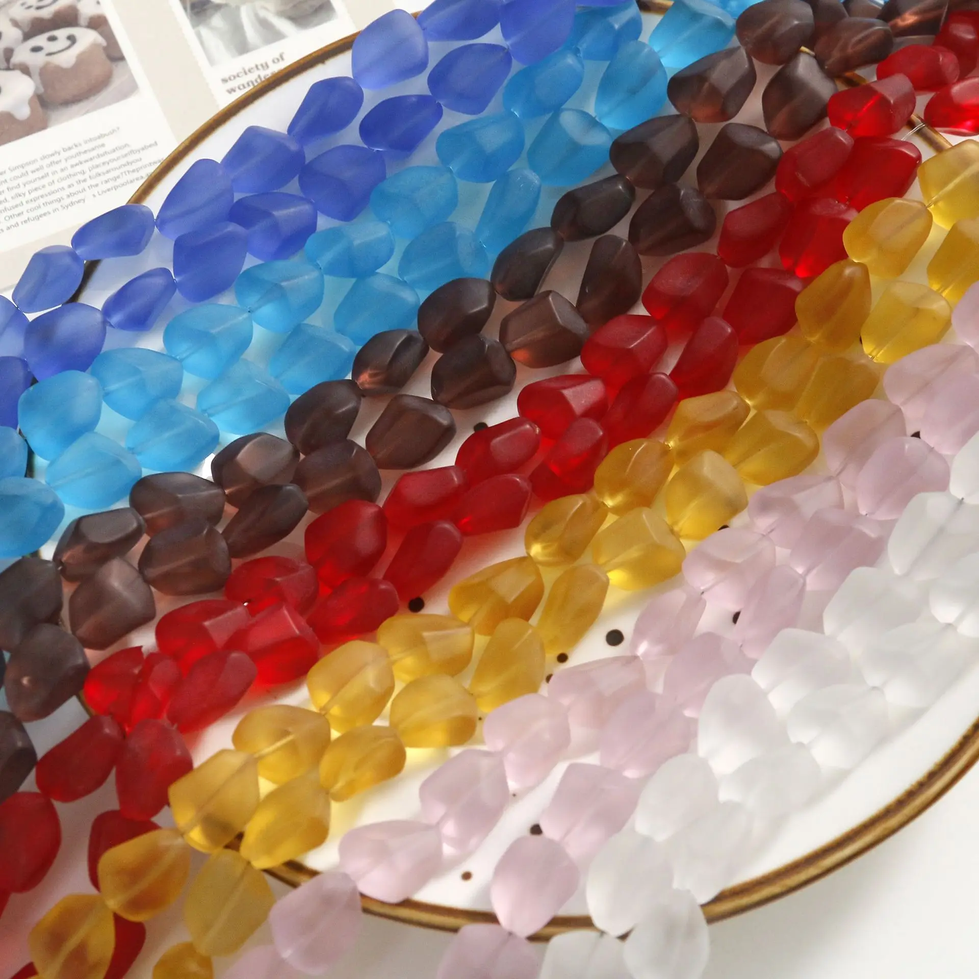 

Wholesale 100pcs 15*12mm Rubber Acrylic Plastic Geometry Jewelry Beads Ornament Accessories Earring Necklace Bracelet Beading