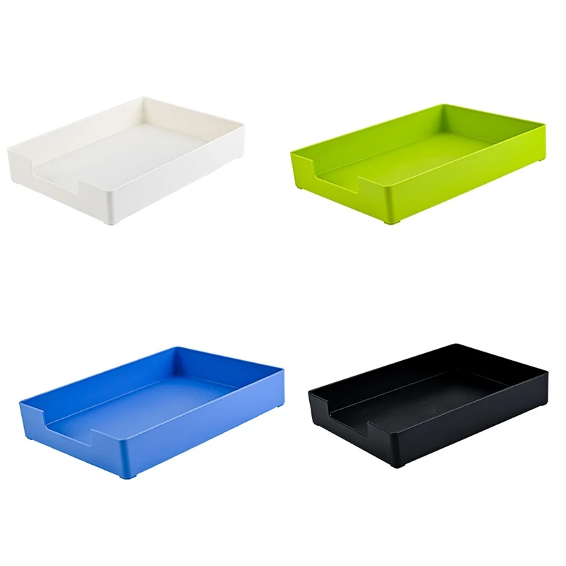 4PCS Stackable Letter Tray Paper Organizer, A4 Size Desk Organizer Tray For Letter Paper/Stationery For Office, School Durable
4PCS Stackable Letter Tray Paper Organizer, A4 Size Desk Organizer Tray For Letter Paper/Stationery For Office, School Durable