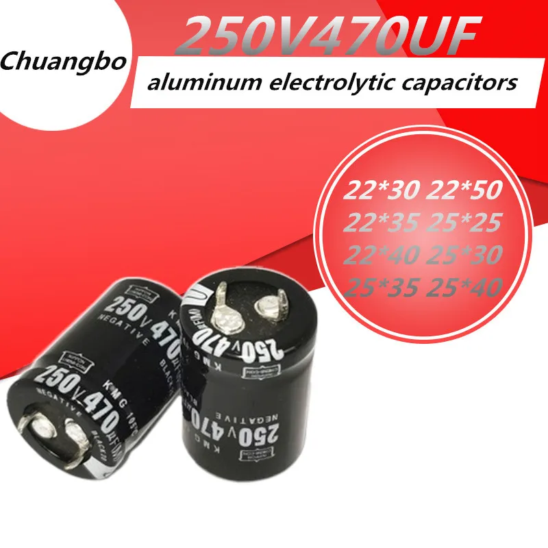 Высококачественные Алюминиевые Электролитические Конденсаторы 250V470UF 22*30 22*40 мм, 250V470UF 22x3 0/35/40 25x2 5/30/35/40 мм, 2 шт./лот
Высококачественные Алюминиевые Электролитические Конденсаторы 250V470UF 22*30 22*40 мм, 250V470UF 22x3 0/35/40 25x2 5/30/35/40 мм, 2 шт./лот
