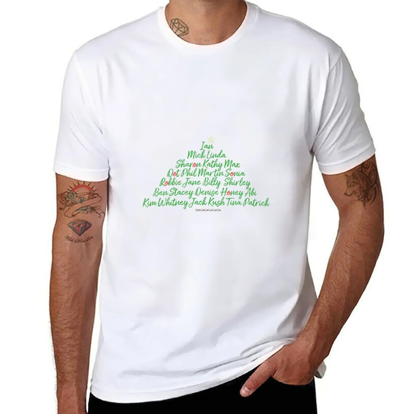 Eastenders Characters Christmas Tree T-Shirt Short sleeve tee oversized t shirts aesthetic clothes Men's clothing
Eastenders Characters Christmas Tree T-Shirt Short sleeve tee oversized t shirts aesthetic clothes Men's clothing
