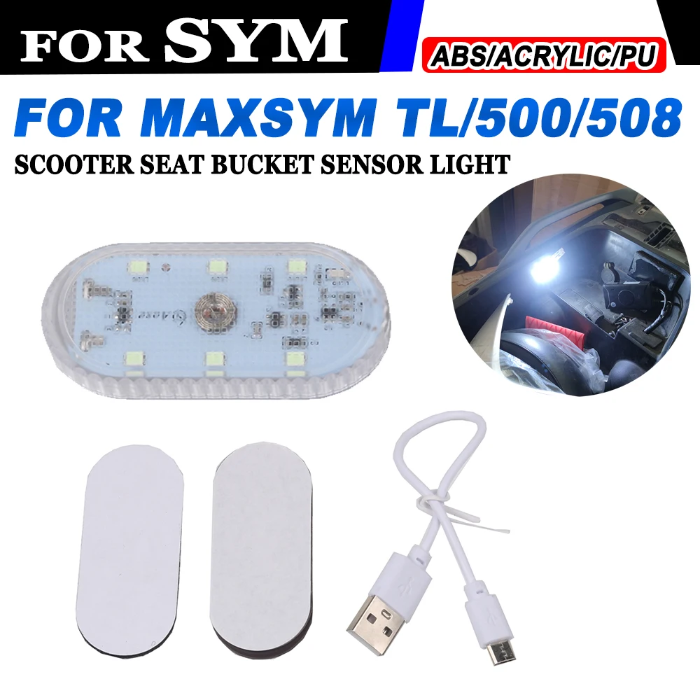 Under Seat Storage LED Touch Switch Night Light Scooter Bucket For SYM MAXSYM TL500 TL508 TL 500 508 2023 Motorcycle Accessories
Under Seat Storage LED Touch Switch Night Light Scooter Bucket For SYM MAXSYM TL500 TL508 TL 500 508 2023 Motorcycle Accessories