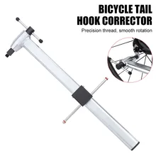 Bike Derailleur Hanger Alignment Gauge Durable Bicycle Tail Hook Alignment Ranging Tool for Mountain/Road Bikes 360° Rotation
Bike Derailleur Hanger Alignment Gauge Durable Bicycle Tail Hook Alignment Ranging Tool for Mountain/Road Bikes 360° Rotation
