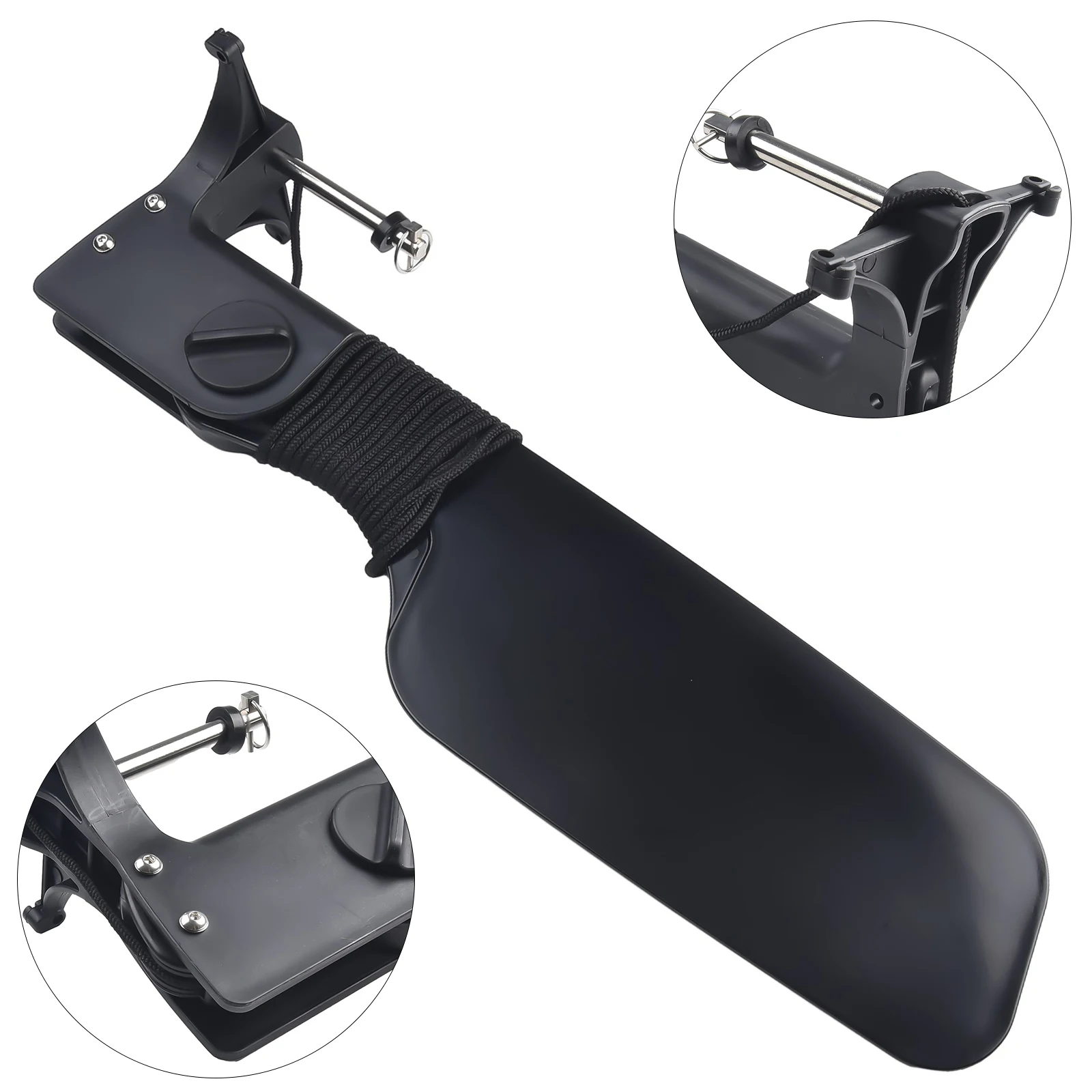 Kayak Canoe Boat Rudder With Pulley Fishing Boat Steering Control System Nylon Tool Kit Clip Buckle Thick Rope
Kayak Canoe Boat Rudder With Pulley Fishing Boat Steering Control System Nylon Tool Kit Clip Buckle Thick Rope