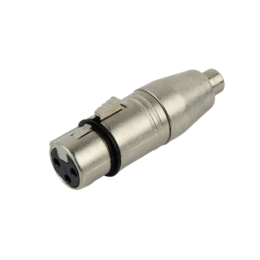 3-Pin XLR Female To RCA Female Male Audio Cable Adapter Zinc Alloy DJ Connector For Microphone Speaker Sound Console
3-Pin XLR Female To RCA Female Male Audio Cable Adapter Zinc Alloy DJ Connector For Microphone Speaker Sound Console