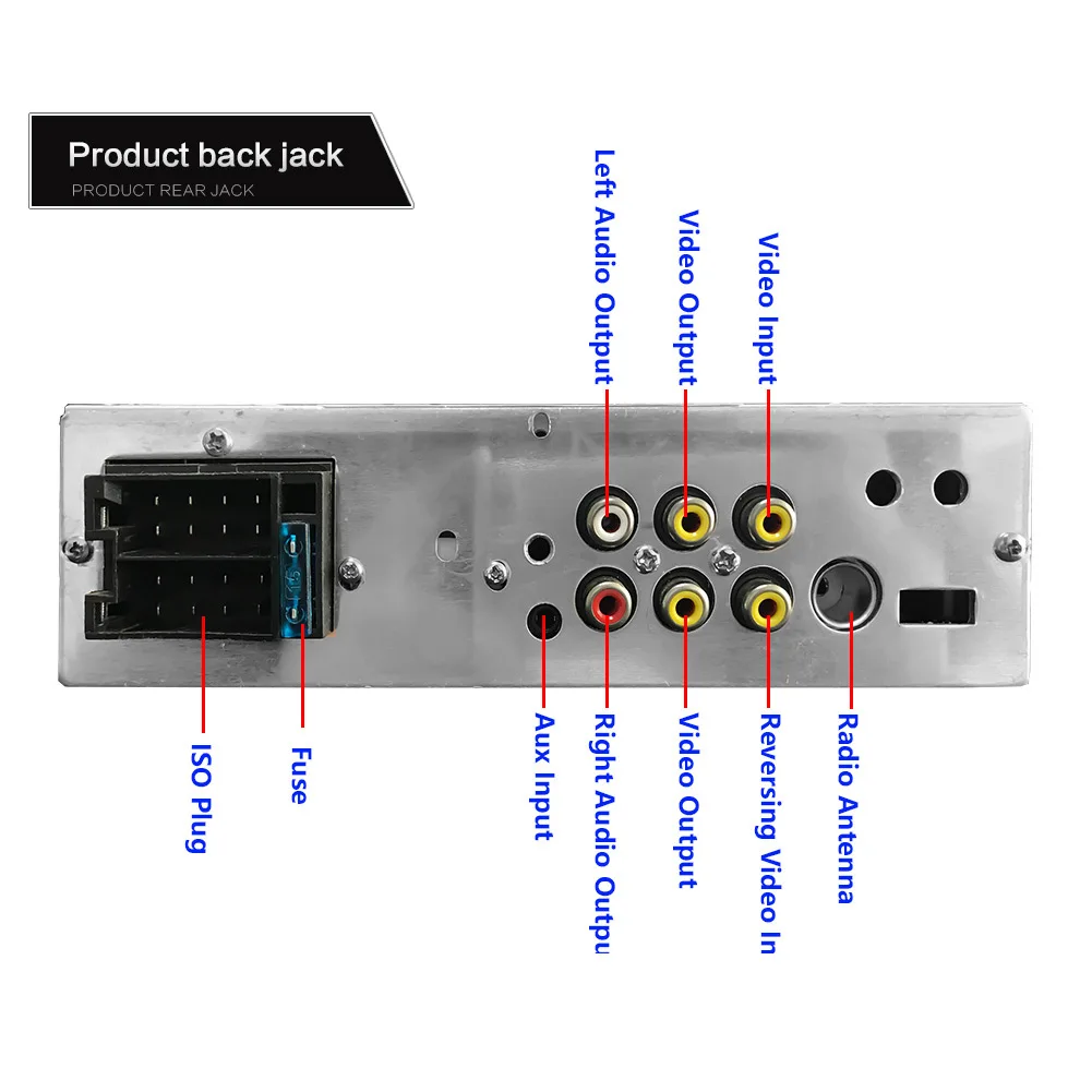 4.1Inch 1 DIN Car MP5 Player Bluetooth-Compatible Touch Screen Stereo Radio Head Unit Audio Full Touch Capacitive Screen
4.1Inch 1 DIN Car MP5 Player Bluetooth-Compatible Touch Screen Stereo Radio Head Unit Audio Full Touch Capacitive Screen