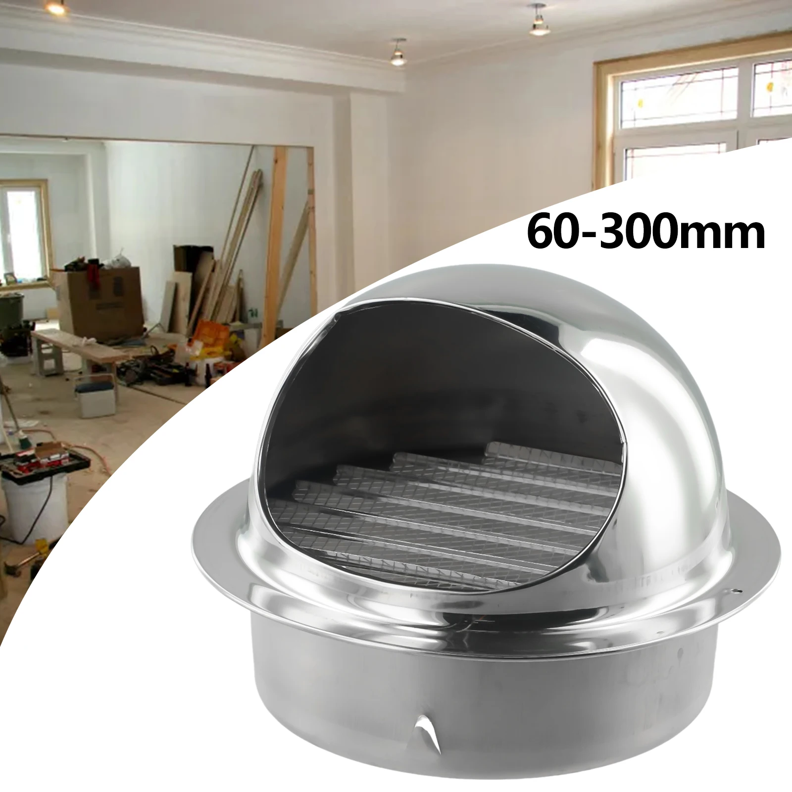 1 Pcs 100-200 Mm Air Vent Grille 304 Stainless Steel Round Brush Head External Exhaust Fan Wall Cover Rain Cap Air Outlet
1 Pcs 100-200 Mm Air Vent Grille 304 Stainless Steel Round Brush Head External Exhaust Fan Wall Cover Rain Cap Air Outlet
