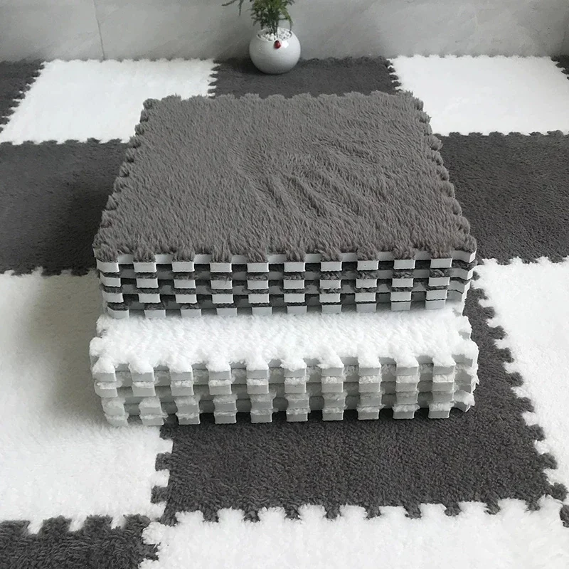 30*30*1CM Soft Plush Baby Play Mat Exercise Children Carpet Mattress Mosaic Floor Eva Foam Developing Crawling Puzzle Carpet
30*30*1CM Soft Plush Baby Play Mat Exercise Children Carpet Mattress Mosaic Floor Eva Foam Developing Crawling Puzzle Carpet