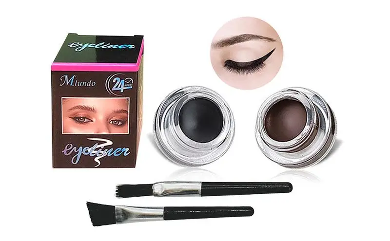 2 In 1 Eyeliner Gel Water-proof Long Lasting Eyebrow Gel kit with Eye Liner Brush High-Intensity Pigments eye liner for women
2 In 1 Eyeliner Gel Water-proof Long Lasting Eyebrow Gel kit with Eye Liner Brush High-Intensity Pigments eye liner for women