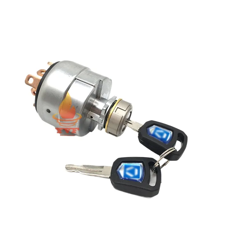 

For Xcmg Xe17/60da/75/135/200/215/235 Dk Ignition Switch Electric Door Lock Start Lock Excavator Accessories