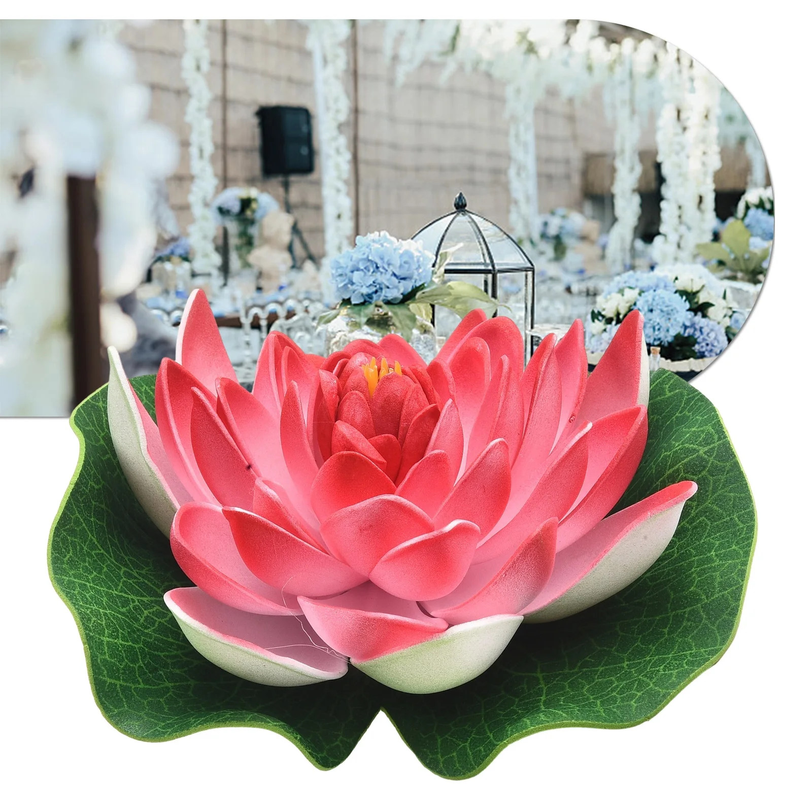 1PCS Artificial Water Lily Floating Lotus Flower Pond Aquarium Landscape Decor Multicolor High Quality Simulation Flower
1PCS Artificial Water Lily Floating Lotus Flower Pond Aquarium Landscape Decor Multicolor High Quality Simulation Flower