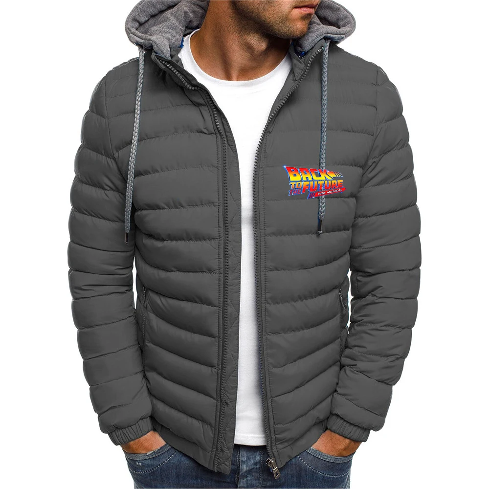 2023 Back To The Future Men Winter Parkas Fashion Solid Hooded Cotton Coat Casual Warm Clothe Overcoat Streetwear Puffer Jacket
2023 Back To The Future Men Winter Parkas Fashion Solid Hooded Cotton Coat Casual Warm Clothe Overcoat Streetwear Puffer Jacket
