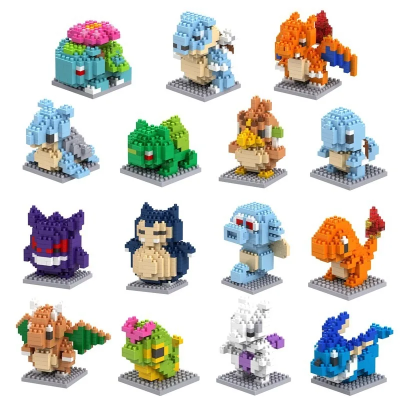 Miniso Mini Building Block Pok é mon series Anime Figure kawaii Pikachu Particle Assembly Puzzle Block Cartoon Kild Holiday Gift
Miniso Mini Building Block Pok é mon series Anime Figure kawaii Pikachu Particle Assembly Puzzle Block Cartoon Kild Holiday Gift