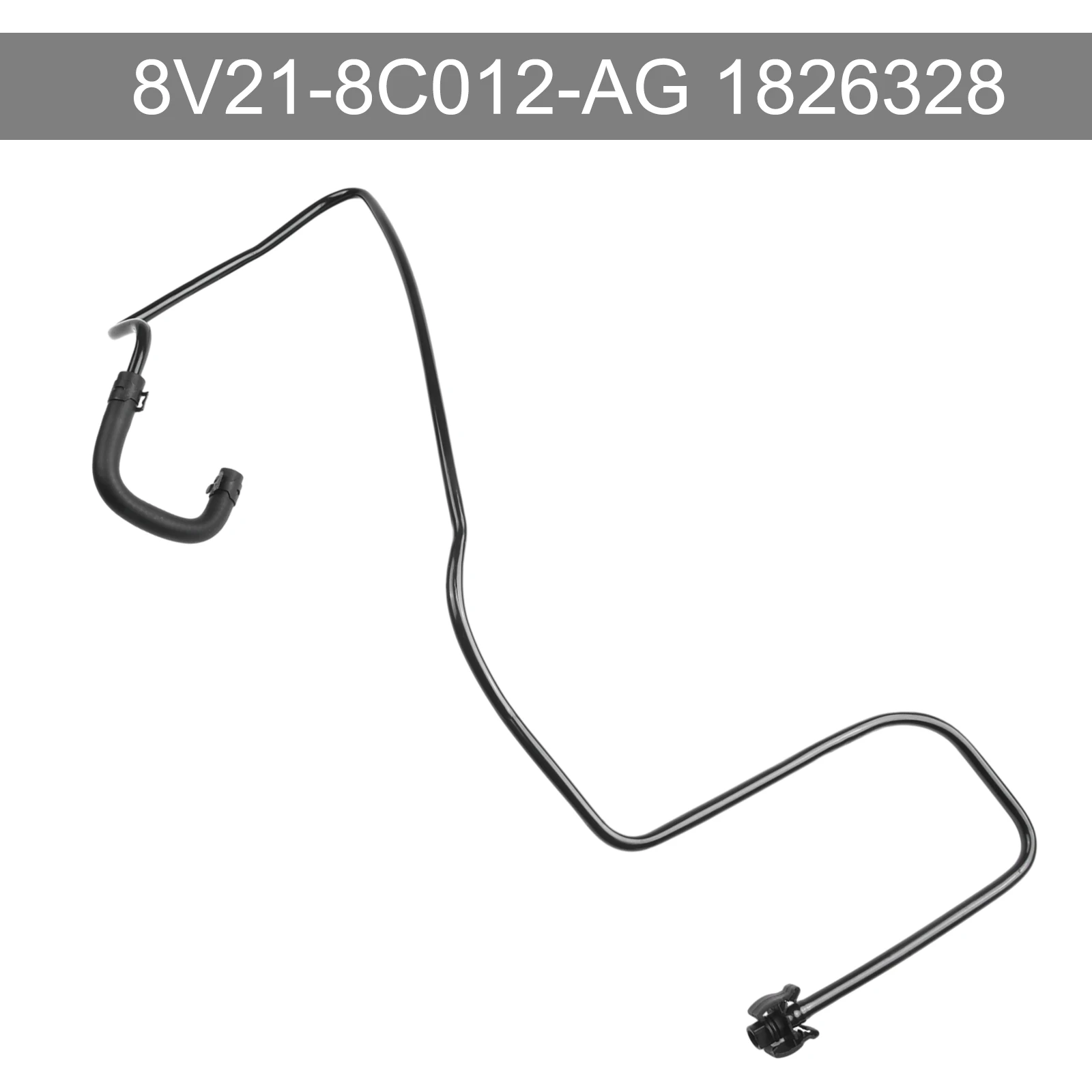 1PCS Radiator Water Tank Expansion Hose 8V21-8C012-AG 1826328 For FORD B-MAX For FORD FIESTA VI For FORD FIESTA VI Black
1PCS Radiator Water Tank Expansion Hose 8V21-8C012-AG 1826328 For FORD B-MAX For FORD FIESTA VI For FORD FIESTA VI Black