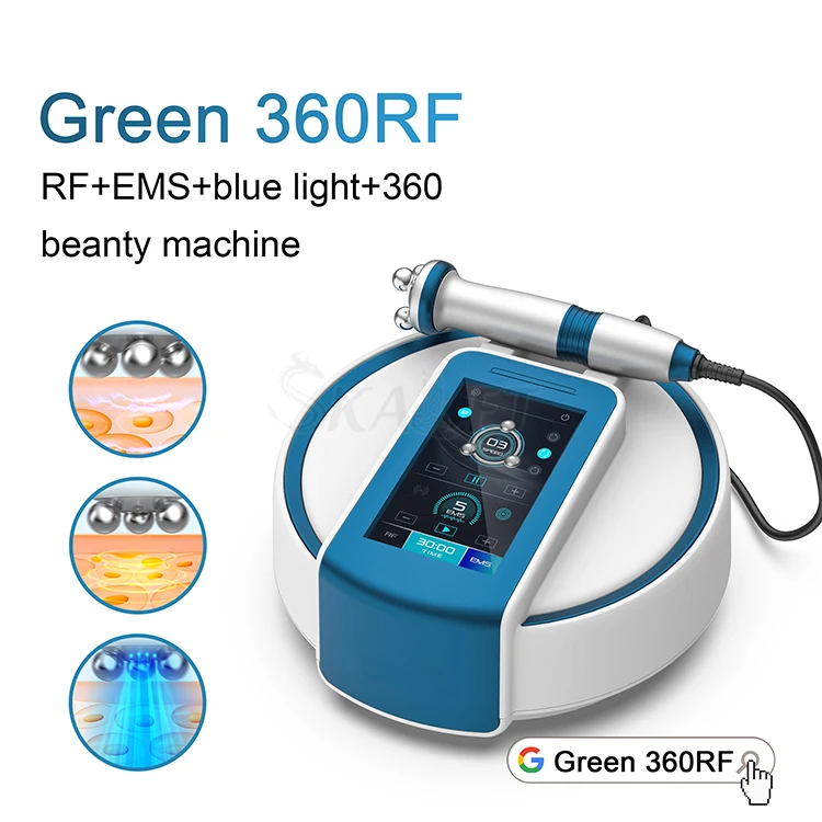 Radio Frequency 360 Degree Rotating EMS RF Head LED Body Facial Lifting Machine 
Radio Frequency 360 Degree Rotating EMS RF Head LED Body Facial Lifting Machine