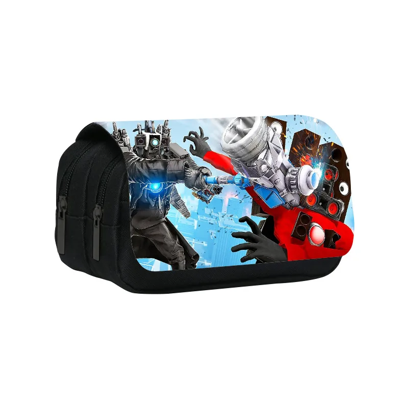 Skibidi Toilet Peripheral Game Pencil Bag Toilet Student Double Layer Storage Stationery Bag Super Titan Pencil Bag
Skibidi Toilet Peripheral Game Pencil Bag Toilet Student Double Layer Storage Stationery Bag Super Titan Pencil Bag