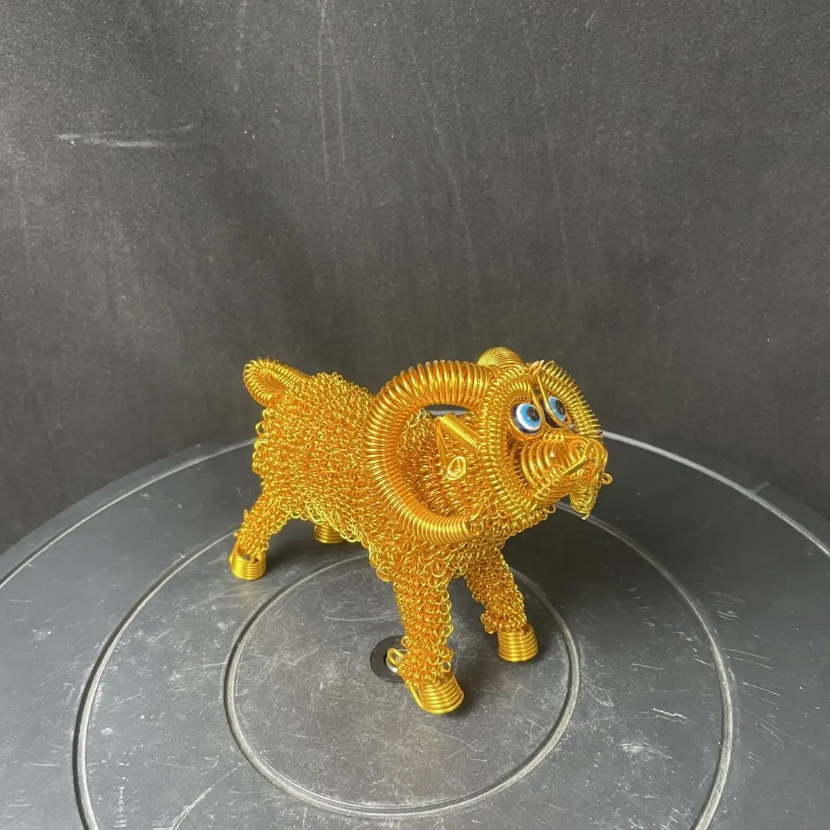Hand-woven, Aluminum wire products, Zodiac sheep ornaments , Living room ornaments ,Children's gifts
Hand-woven, Aluminum wire products, Zodiac sheep ornaments , Living room ornaments ,Children's gifts