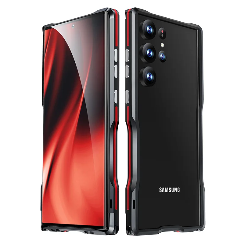 Оригинальный металлический корпус LUPHIE для Samsung Galaxy S24 Ultra бампер S23 Ультра чехол авиационный алюминий защитный чехол S24 Ультра
Оригинальный металлический корпус LUPHIE для Samsung Galaxy S24 Ultra бампер S23 Ультра чехол авиационный алюминий защитный чехол S24 Ультра