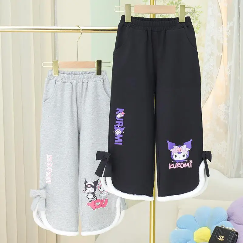 Sanrios Winter Child Pants Girls Casual Straight Pants Cute Animation Pattern Kurome Thickened Loose Fashion Sports Pants Gifts
Sanrios Winter Child Pants Girls Casual Straight Pants Cute Animation Pattern Kurome Thickened Loose Fashion Sports Pants Gifts