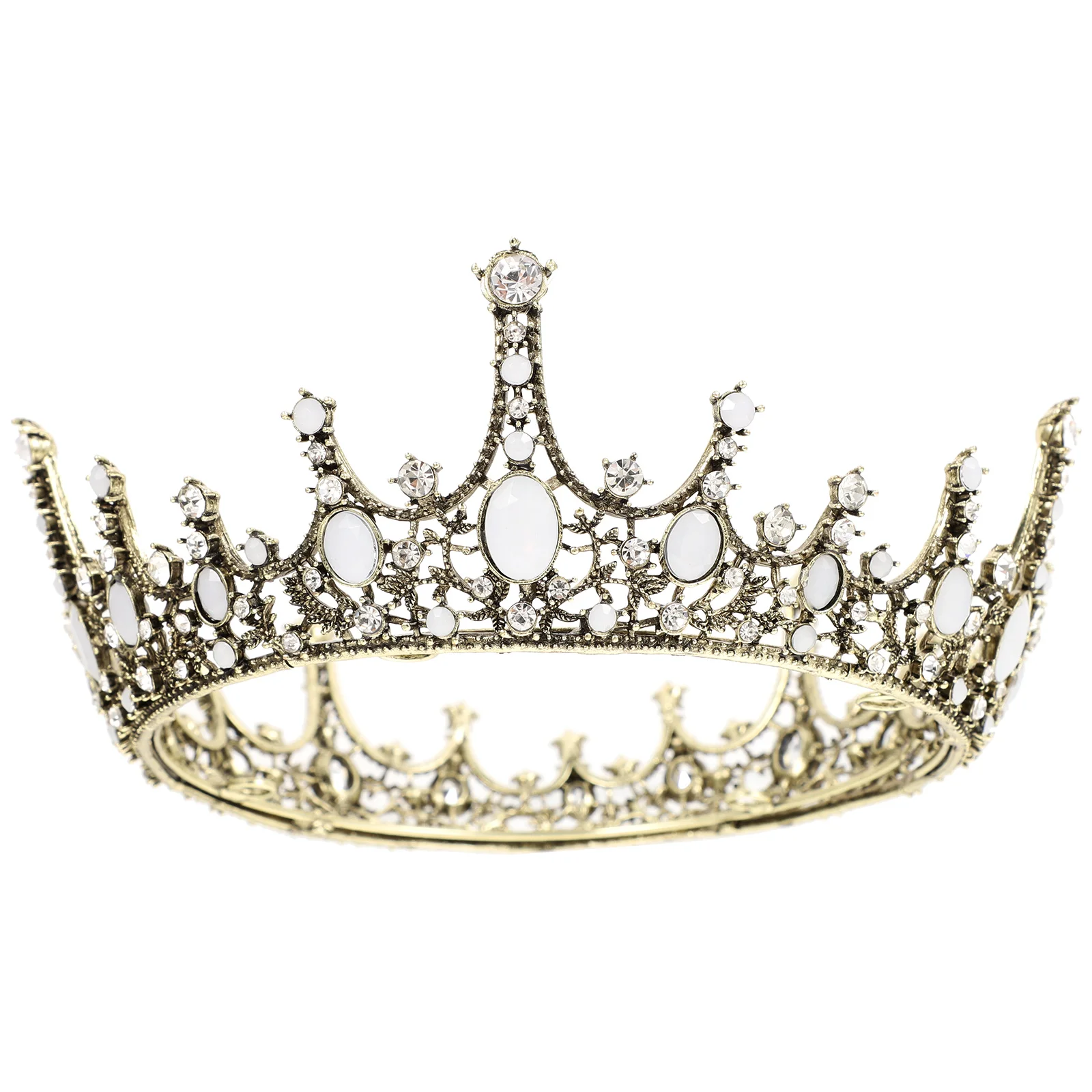 Bridal Tiara European Style Baroque Hair Accessory Headwear for Party Banquet Birthday Wedding 
Bridal Tiara European Style Baroque Hair Accessory Headwear for Party Banquet Birthday Wedding