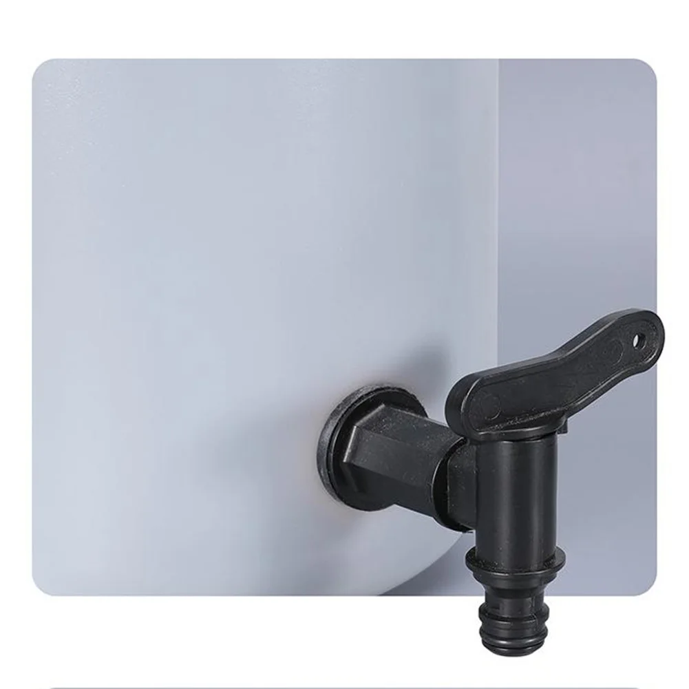 

High Quality Practical Useful Brand New Durable Bucket Faucet Black Easy Installation Water Butt Tap Removable