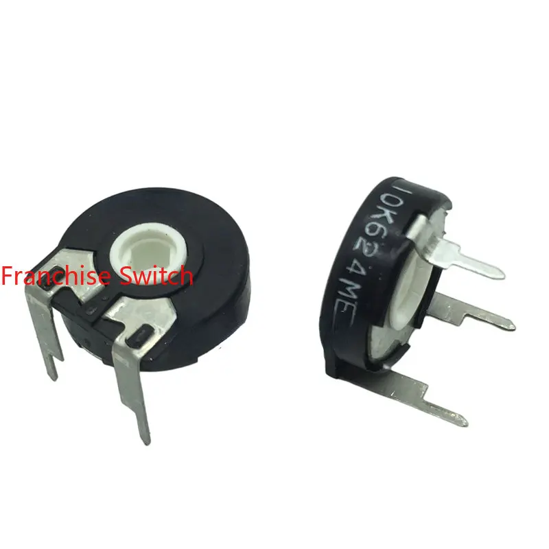 10PCS Potentiometer PT15-103 10K Horizontal 3-pin Oval Hole Adjustable Resistance
10PCS Potentiometer PT15-103 10K Horizontal 3-pin Oval Hole Adjustable Resistance