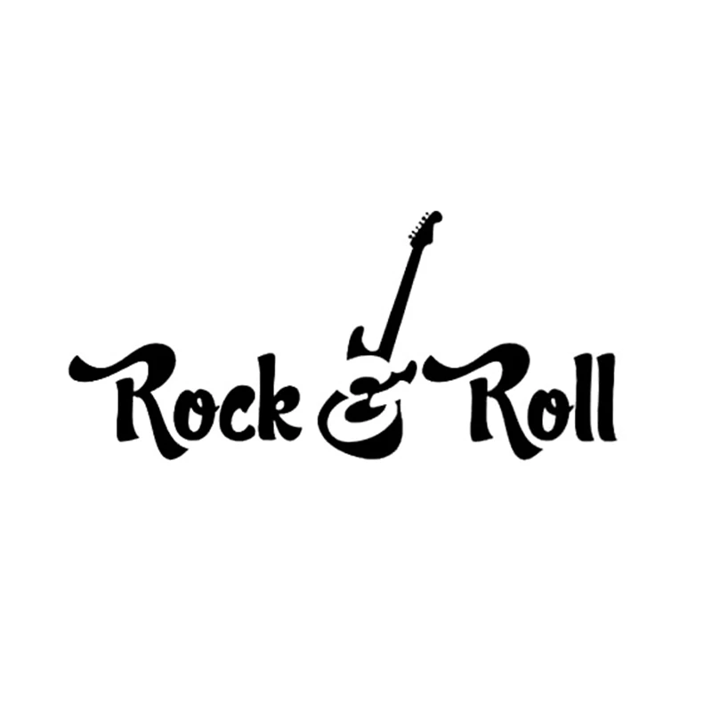 F421# Rock n Roll Guitar Music Studio Cool Vinyl Decal Waterproof Black Car Sticker Without Background
F421# Rock n Roll Guitar Music Studio Cool Vinyl Decal Waterproof Black Car Sticker Without Background