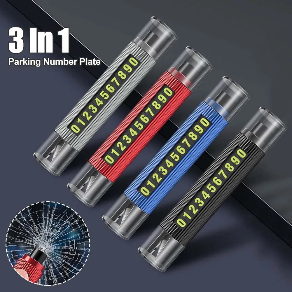 Mini Portable Car Temporary Parking Number Plate Window Safety Hammer With Seat Belt Cutter Car Parking Phone Number Card
Mini Portable Car Temporary Parking Number Plate Window Safety Hammer With Seat Belt Cutter Car Parking Phone Number Card